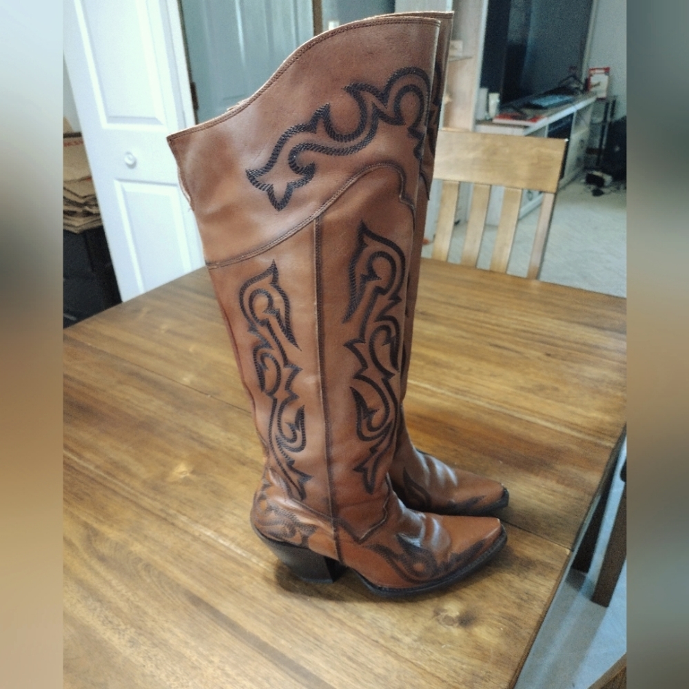 Dan Post Seductress Over the Knee heeled boots